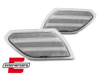 Bočni žmigavci LED (chrome) / Jeep Wrangler JL (2018-), KBCH03