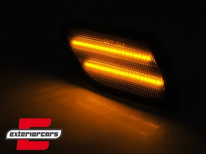 Bočni žmigavci LED (chrome) / Jeep Wrangler JL (2018-), KBCH03