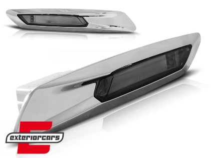 Bočni žmigavci LED (chrome/smoke) / BMW serije 5 F10 F11 (2010-2014), KBBM19
