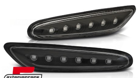 Bočni žmigavci LED (crna) / BMW 1er E81 E82 E87 E88 (2004-2013) 3er E46 (2001-2005) E90 E91 E92 E93 (2004-2012) 5er E60 E61 (2003-2010), KBBM31