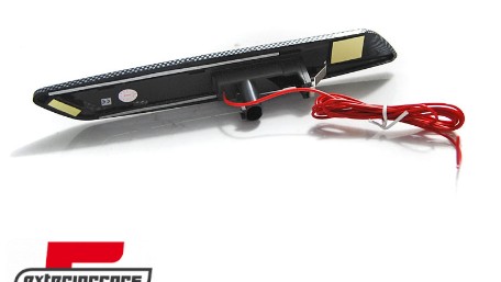 Bočni žmigavci LED F10 look (piano crna/smoke) / BMW 1er E81 E82 E87 E88 (2007-2011) 3er E90 E91 E92 E93 (2004-2011) 5er E60 E61 (2003-2010), KBBM34