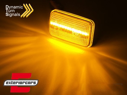 Bočni žmigavci LED SEQ (bijela) / AUDI 80 (1991-1996) 100 (1982-1994) 200 (1982-1991) A6 (1994-1997), KBAU28