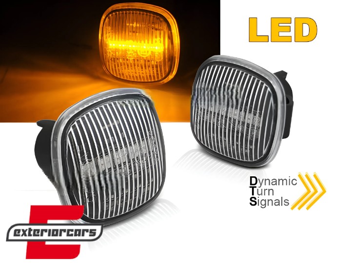 Bočni žmigavci LED SEQ (bijela) / AUDI A3 (1996-2000) A4 (1994-1998) ŠKODA FABIA (2000-2004) OCTAVIA (1997-2004), KBAU26