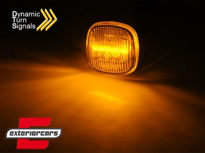 Bočni žmigavci LED SEQ (bijela) / AUDI A3 (1996-2000) A4 (1994-1998) ŠKODA FABIA (2000-2004) OCTAVIA (1997-2004), KBAU26