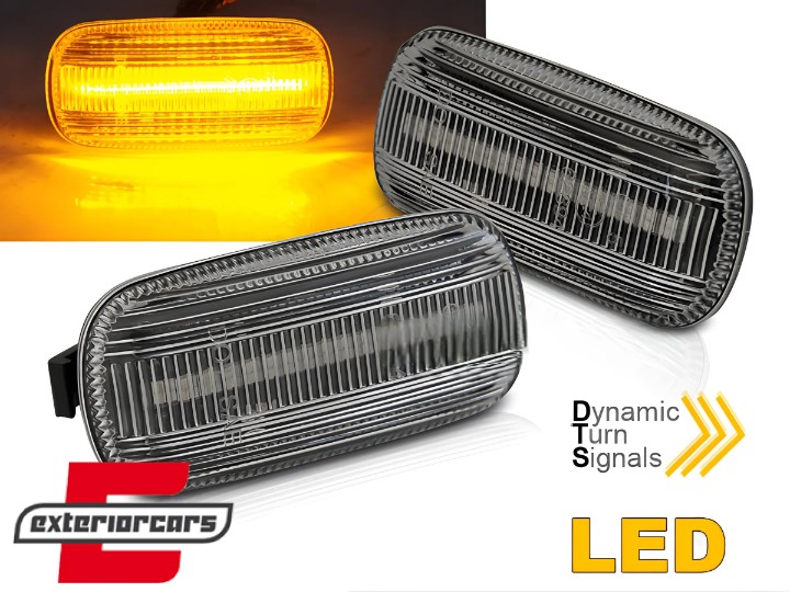 Bočni žmigavci LED SEQ (bijela) / AUDI A3 (2003-2012) A4 S4 RS4 (2001-2008) A6 (2004-2011), KBAU23