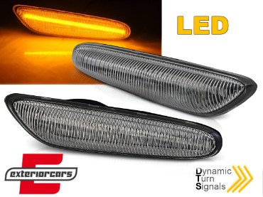 Bočni žmigavci LED SEQ (bijela) / BMW 1er E81 E82 E87 E88 (2004-2013) 3er E46 (2001-2005) E90 E91 E92 E93 (2004-2012) 5er E60 E61 (2003-2010), KBBM40