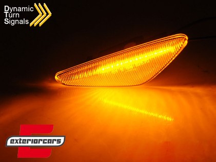 Bočni žmigavci LED SEQ (bijela) / BMW X3 F25 (2010-2014) X5 E70 (2007-2013) X6 E71 (2008-2014), KBBM35