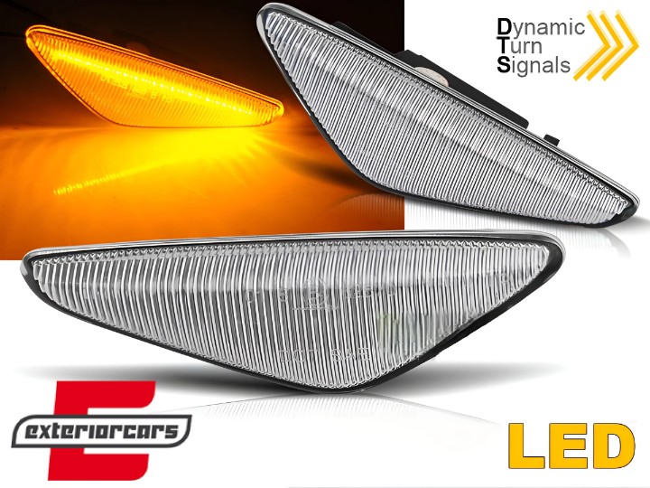 Bočni žmigavci LED SEQ (bijela) / BMW X3 F25 X4 F26 (2013-2018), KBBM52