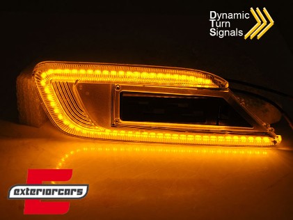 Bočni žmigavci LED SEQ (bijela) / MINI Clubman F54 (2015-2019), KBMC10
