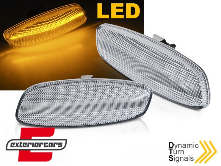 Bočni žmigavci LED SEQ (bijela) / PEUGEOT 207 308 3008 5008 CITROEN C3 C4 C5 DS3 DS4, KBPE15