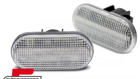 Bočni žmigavci LED SEQ (bijela) / RENAULT CLIO II / TWINGO II / SCENIC / KANGOO, KBRE15
