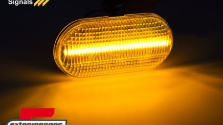 Bočni žmigavci LED SEQ (bijela) / RENAULT CLIO II / TWINGO II / SCENIC / KANGOO, KBRE15