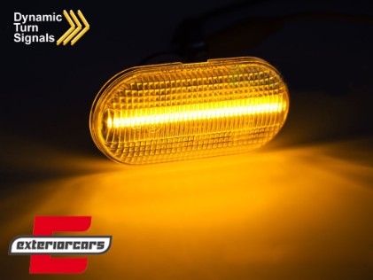 Bočni žmigavci LED SEQ (bijela) / RENAULT CLIO II / TWINGO II / SCENIC / KANGOO, KBRE15