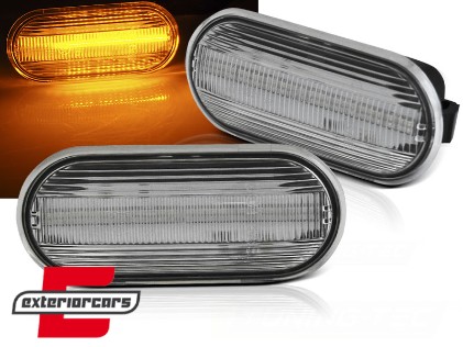 Bočni žmigavci LED SEQ (bijela) / SEAT FORD VOLKSWAGEN, KBVW09