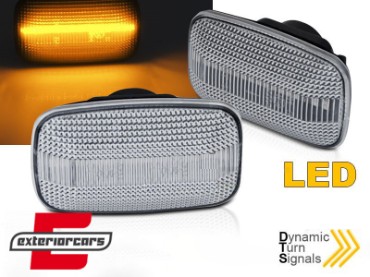 Bočni žmigavci LED SEQ (bijela) / Toyota Land Cruiser FJ70 FJ80 FJ90 FJ100 (1984-2007), KBTO02