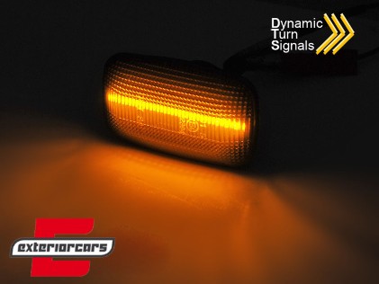 Bočni žmigavci LED SEQ (bijela) / Toyota Land Cruiser FJ70 FJ80 FJ90 FJ100 (1984-2007), KBTO02