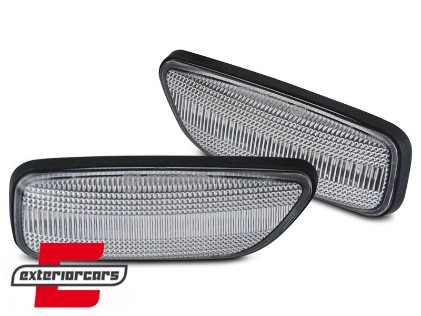 Bočni žmigavci LED SEQ (bijela) / Volvo S60 (2000-2010) S80 (1999-2007) V70 II (2000-2007) XC90 (2002-2006), KBVO04