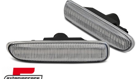 Bočni žmigavci LED SEQ (chrome) / BMW serije 3 E46 (1998-2003), KBBM43
