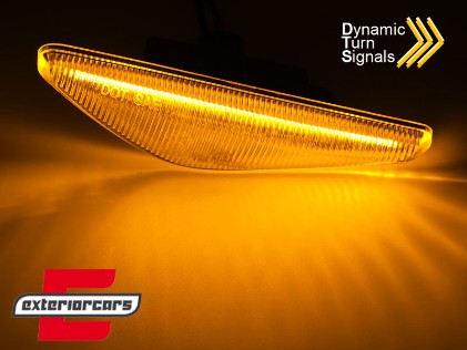 Bočni žmigavci LED SEQ (chrome) / BMW serije 3 E46 Coupe (2003-2006), KBBM61