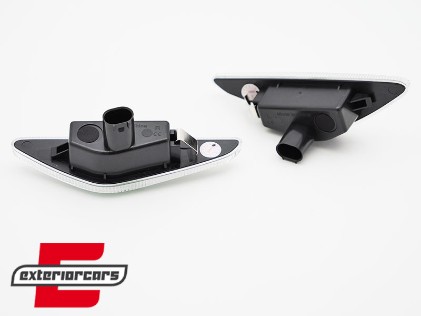 Bočni žmigavci LED SEQ (chrome) / BMW serije 3 E46 Coupe (2003-2006), KBBM61
