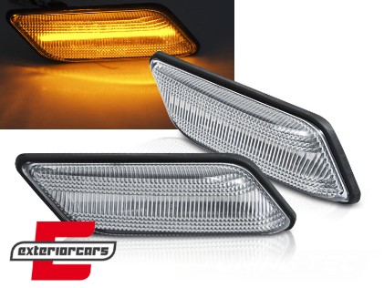 Bočni žmigavci LED SEQ (chrome) / BMW Z3 (1996-2002), KBBM54