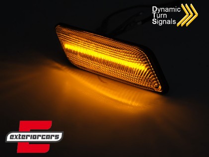 Bočni žmigavci LED SEQ (chrome) / BMW Z3 (1996-2002), KBBM54