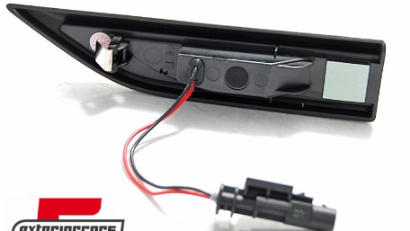Bočni žmigavci LED SEQ (crna/kristal) / VW T6 (2015-2019), KBVW11