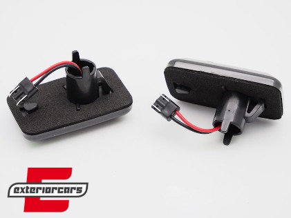 Bočni žmigavci LED SEQ (smoke) / AUDI 80 (1991-1996) 100 (1982-1994) 200 (1982-1991) A6 (1994-1997), KBAU29