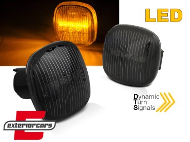 Bočni žmigavci LED SEQ (smoke) / AUDI A3 (1996-2000) A4 (1994-1998) ŠKODA FABIA (2000-2004) OCTAVIA (1997-2004), KBAU27
