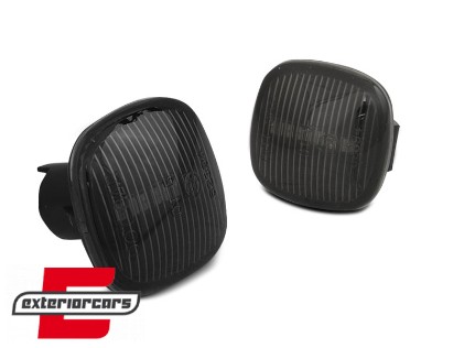 Bočni žmigavci LED SEQ (smoke) / AUDI A3 (1996-2000) A4 (1994-1998) ŠKODA FABIA (2000-2004) OCTAVIA (1997-2004), KBAU27