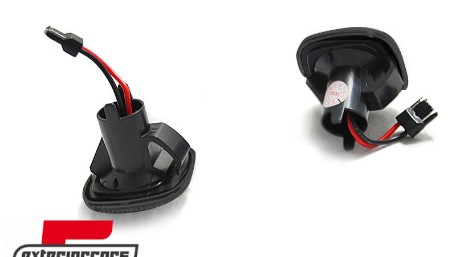 Bočni žmigavci LED SEQ (smoke) / AUDI A3 (1996-2000) A4 (1994-1998) ŠKODA FABIA (2000-2004) OCTAVIA (1997-2004), KBAU27