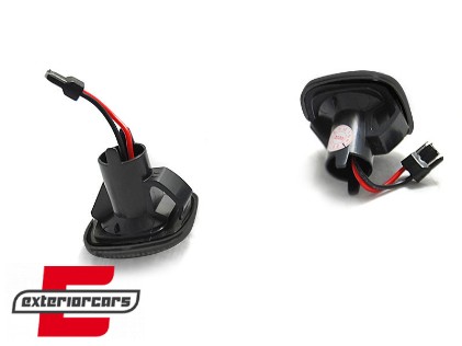 Bočni žmigavci LED SEQ (smoke) / AUDI A3 (1996-2000) A4 (1994-1998) ŠKODA FABIA (2000-2004) OCTAVIA (1997-2004), KBAU27