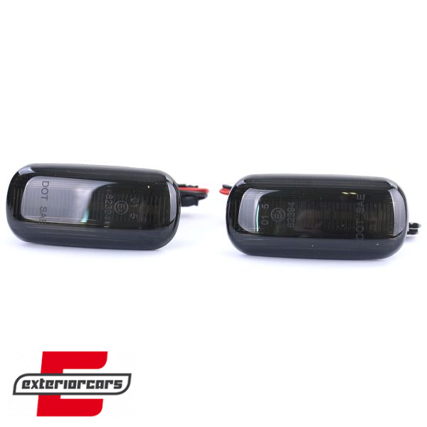 Bočni žmigavci LED SEQ (smoke) / AUDI A3 (2003-2012) A4 S4 RS4 (2001-2008) A6 (2004-2011), KBAU24