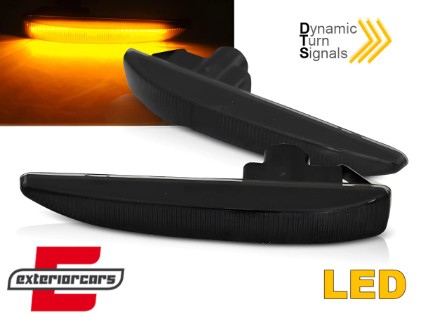 Bočni žmigavci LED SEQ (smoke) / BMW serije 7 E65 E66 E67 (2001-2008), KBBM42