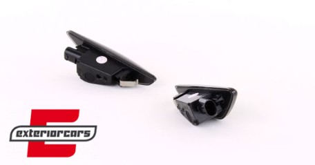 Bočni žmigavci LED SEQ (smoke) / BMW X3 F25 (2010-2014) X5 E70 (2007-2013) X6 E71 (2008-2014), KBBM36