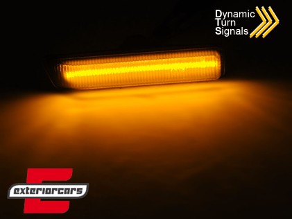 Bočni žmigavci LED SEQ (smoke) / BMW X5 E53 (1999-2006), KBBM50