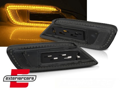 Bočni žmigavci LED SEQ (smoke) / MINI Clubman F54 (2015-2019), KBMC11