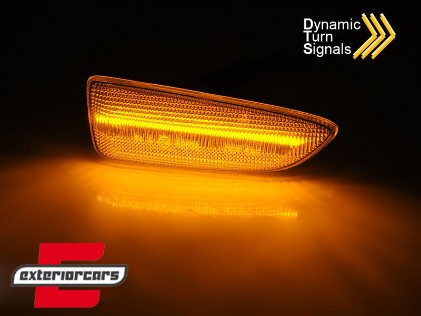 Bočni žmigavci LED SEQ (smoke) / OPEL Astra (2009-2019) Zafira C (2012-2016) Crossland X (2017-2020) Insignia B (2017-2020), KBOP18