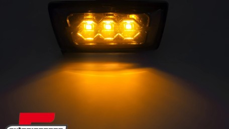 Bočni žmigavci LED SEQ (smoke) / OPEL Astra H Corsa D Insignia Zafira B, KBOP23