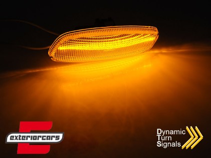 Bočni žmigavci LED SEQ (smoke) / PEUGEOT 207 308 3008 5008 CITROEN C3 C4 C5 DS3 DS4, KBPE16
