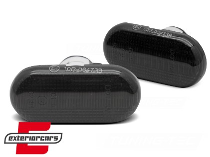 Bočni žmigavci LED SEQ (smoke) / RENAULT CLIO II / TWINGO II / SCENIC / KANGOO, KBRE16