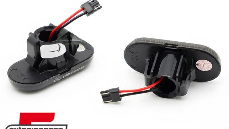 Bočni žmigavci LED SEQ (smoke) / RENAULT CLIO II / TWINGO II / SCENIC / KANGOO, KBRE16