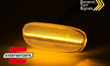 Bočni žmigavci LED SEQ (smoke) / Subaru Impreza (1993-2000), KBSU06