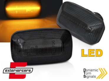Bočni žmigavci LED SEQ (smoke) / Toyota Land Cruiser FJ70 FJ80 FJ90 FJ100 (1984-2007), KBTO03