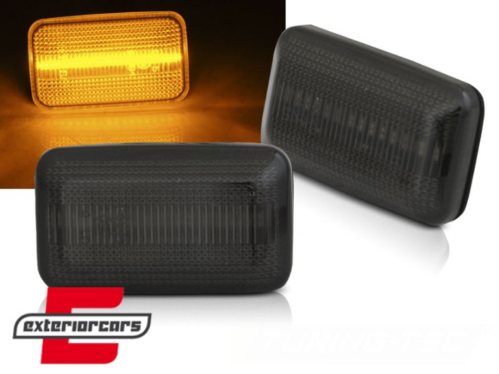 Bočni žmigavci LED SEQ (smoke) / VW Golf 1 (1974-1983) Golf 2 Jetta (1983-1991) Corrado (1988-1995), KBVW27