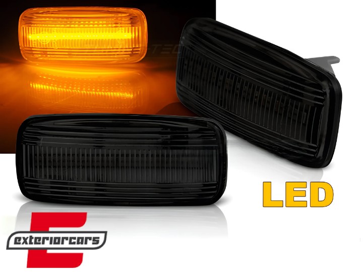 Bočni žmigavci LED (smoke) / Audi A3 8L (2000-2003) A4 B5 (1999-2001) A6 C5 (1997-2004) TT (1999-2006), KBAU11