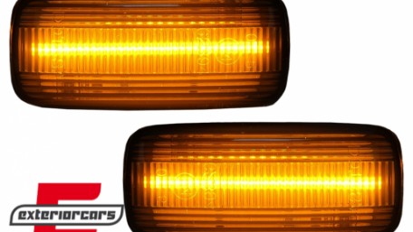 Bočni žmigavci LED (smoke) / Audi A3 8L (2000-2003) A4 B5 (1999-2001) A6 C5 (1997-2004) TT (1999-2006), KBAU11