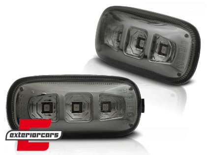 Bočni žmigavci LED (smoke) / AUDI A4 B6 B7 (2001-2008), KBAU09
