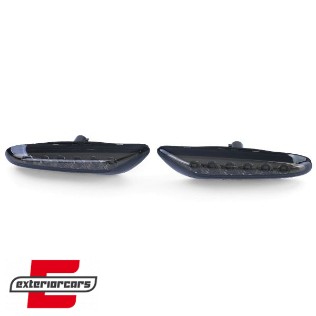 Bočni žmigavci LED (smoke) / BMW 1er E81 E82 E87 E88 (2004-2013) 3er E46 (2001-2005) E90 E91 E92 E93 (2004-2012) 5er E60 E61 (2003-2010), KBBM29