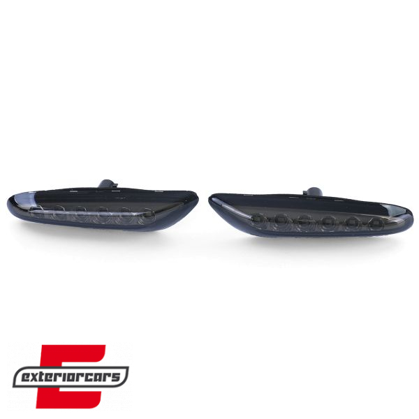 Bočni žmigavci LED (smoke) / BMW 1er E81 E82 E87 E88 (2004-2013) 3er E46 (2001-2005) E90 E91 E92 E93 (2004-2012) 5er E60 E61 (2003-2010), KBBM29